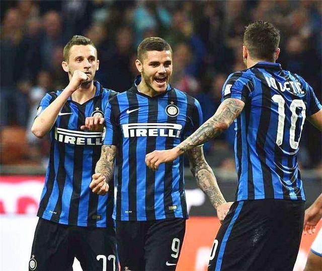  国际米兰锋线发威，蓝黑军团主场大胜罗马夺榜首